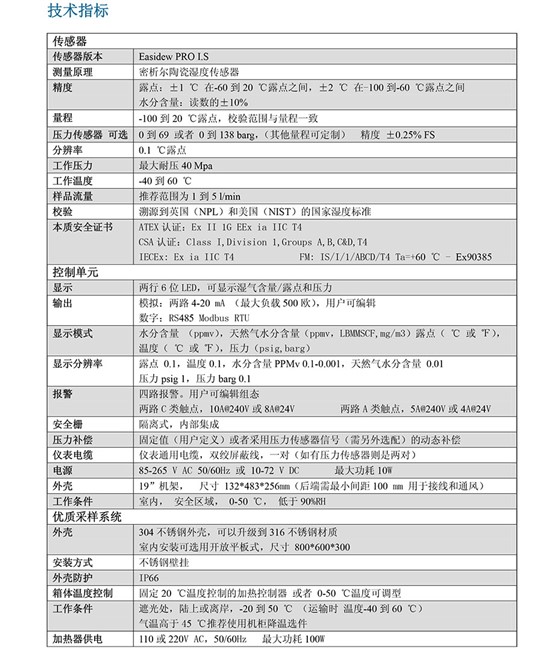 Promet IS 气相水份仪