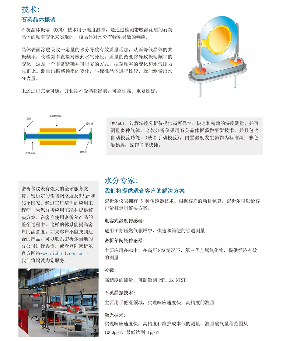 QMA601 过程湿度分析仪